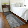 thumbnail image 1 of Addison Rugs Chantille Indoor/Outdoor Transitional Art Deco Charcoal Washable Runner Rug, 2'3" x 7'6", 1 of 6