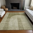 thumbnail image 1 of Addison Rugs Chantille Indoor/Outdoor Transitional Art Deco Taupe Washable Rectangle Rug, 3' x 5', 1 of 6