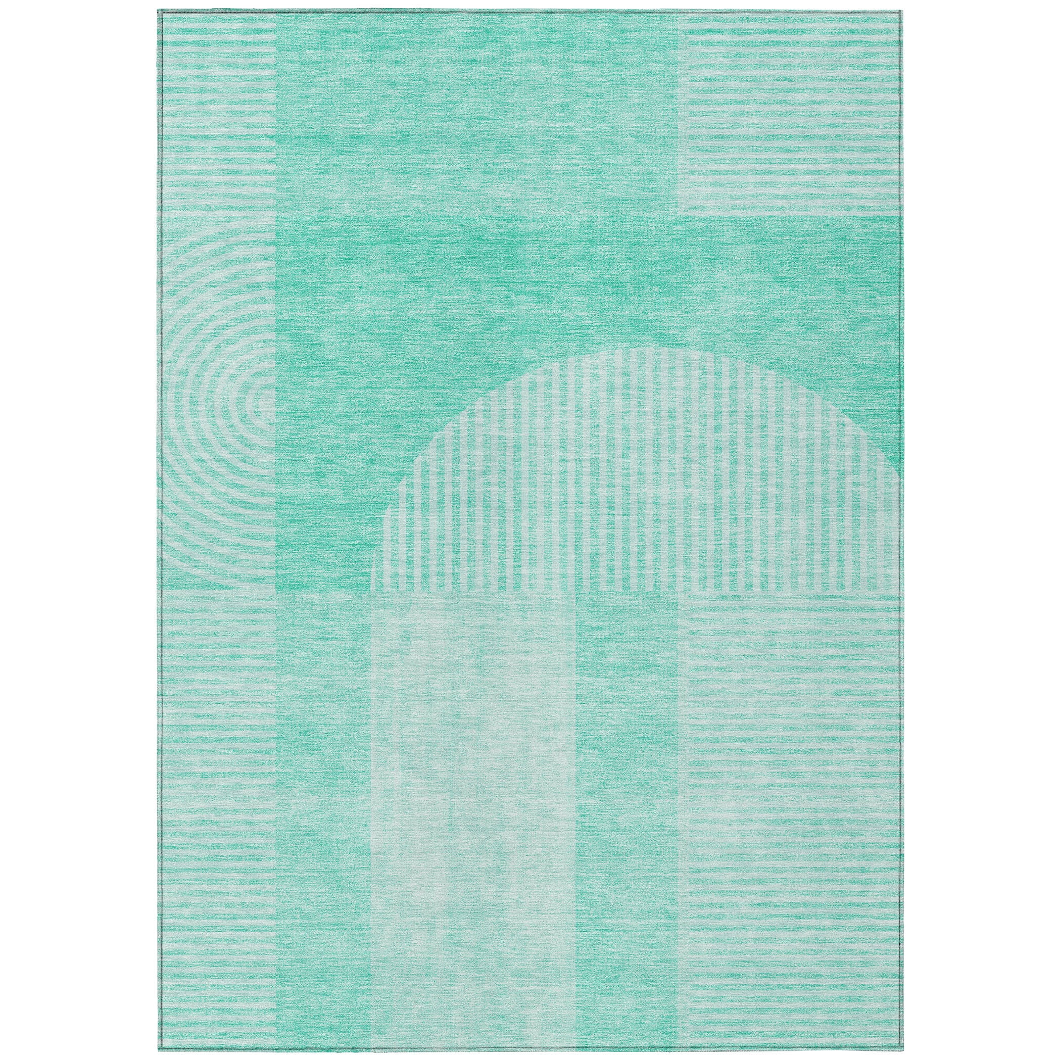 Addison Rugs Chantille ACN711 Teal 9' x 12' Indoor Outdoor Area Rug