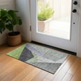 thumbnail image 1 of Addison Rugs Chantille Indoor/Outdoor Transitional Art Deco Sage Washable Rectangle Rug, 1'8" x 2'6", 1 of 6