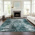 thumbnail image 1 of Addison Rugs Chantille Indoor/Outdoor Transitional Modern Teal Washable Rectangle Rug, 9' x 12', 1 of 5