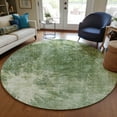 thumbnail image 1 of Addison Rugs Chantille Indoor/Outdoor Transitional Organic Fern Washable Round Rug, 8' x 8', 1 of 6