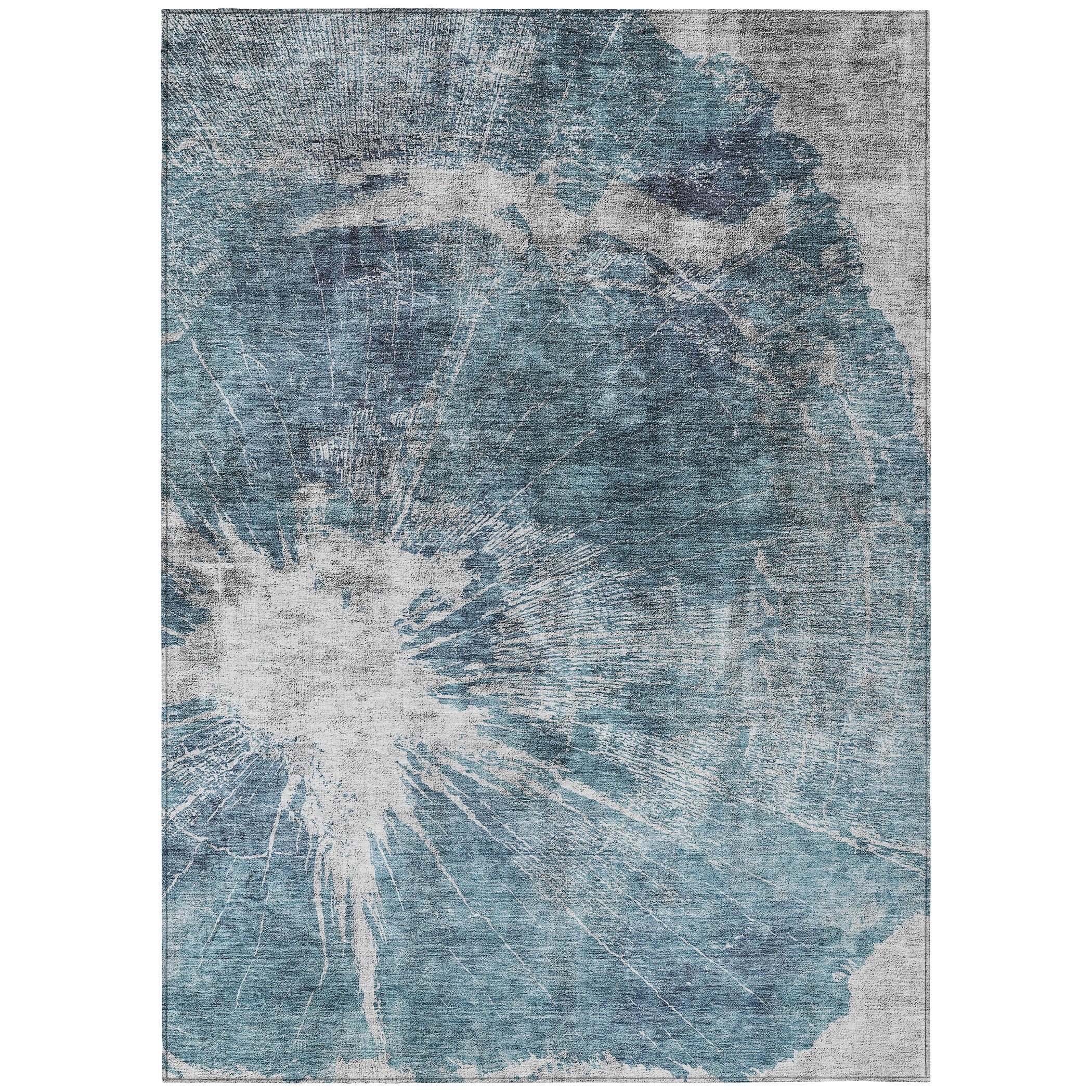 Addison Rugs Chantille ACN719 Teal 9' x 12' Indoor Outdoor Area Rug