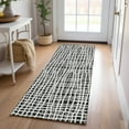 thumbnail image 1 of Addison Rugs Chantille Indoor/Outdoor Transitional Stripes Black Washable Runner Rug, 2'3" x 7'6", 1 of 6
