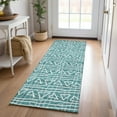 thumbnail image 1 of Addison Rugs Chantille Indoor/Outdoor Transitional Bohemian Teal Washable Runner Rug, 2'3" x 7'6", 1 of 6