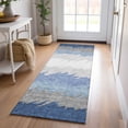 thumbnail image 1 of Addison Rugs Chantille Indoor/Outdoor Transitional Stripes Navy Washable Runner Rug, 2'3" x 7'6", 1 of 6