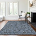 thumbnail image 1 of Addison Rugs Chantille Indoor/Outdoor Transitional Floral Blue Washable Rectangle Rug, 3' x 5', 1 of 6