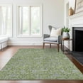 thumbnail image 1 of Addison Rugs Chantille Indoor/Outdoor Transitional Floral Olive Washable Rectangle Rug, 2'6" x 3'10", 1 of 6