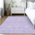thumbnail image 1 of Addison Rugs Chantille Indoor/Outdoor Transitional Floral Lilac Washable Rectangle Rug, 3' x 5', 1 of 6