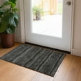 thumbnail image 1 of Addison Rugs Chantille Indoor/Outdoor Transitional Stripes Taupe Washable Rectangle Rug, 1'8" x 2'6", 1 of 6