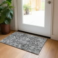 thumbnail image 1 of Addison Rugs Chantille Indoor/Outdoor Transitional Abstract Gray Washable Rectangle Rug, 1'8" x 2'6", 1 of 6