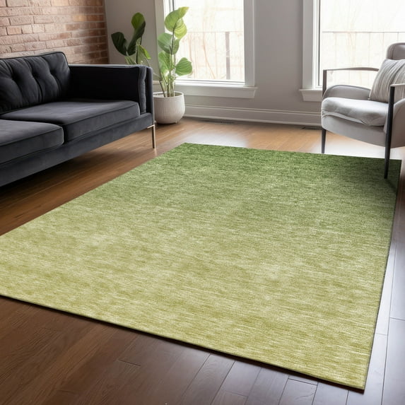 Addison Rugs Chantille Indoor/Outdoor Transitional Ombre Green Washable Rectangle Rug, 2'6" x 3'10"