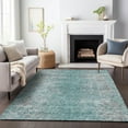 thumbnail image 1 of Addison Rugs Chantille Indoor/Outdoor Transitional Vintage Teal Washable Rectangle Rug, 9' x 12', 1 of 6