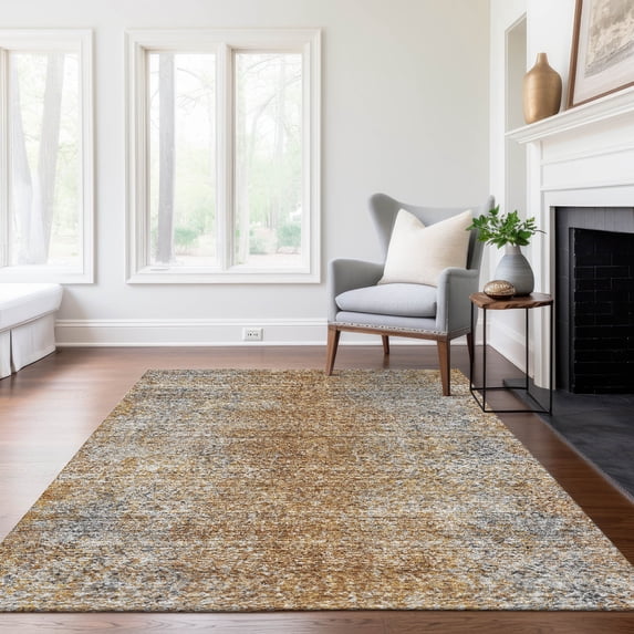 Addison Rugs Chantille Indoor/Outdoor Transitional Vintage Terracotta Washable Rectangle Rug, 2'6" x 3'10"
