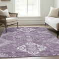 thumbnail image 1 of Addison Rugs Chantille Indoor/Outdoor Traditional Medallions Lavender Washable Rectangle Rug, 3' x 5', 1 of 6