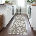 thumbnail image 1 of Addison Rugs Chantille Indoor/Outdoor Transitional Animal Print Taupe Washable Runner Rug, 2'3" x 7'6", 1 of 6