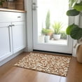thumbnail image 1 of Addison Rugs Chantille Indoor/Outdoor Transitional Floral Paprika Washable Rectangle Rug, 1'8" x 2'6", 1 of 6