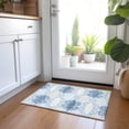 thumbnail image 1 of Addison Rugs Chantille Indoor/Outdoor Transitional Scrolls Sky Washable Rectangle Rug, 1'8" x 2'6", 1 of 6