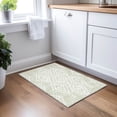 thumbnail image 1 of Addison Rugs Chantille Indoor/Outdoor Transitional Diamonds Aloe Washable Rectangle Rug, 1'8" x 2'6", 1 of 6