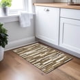thumbnail image 1 of Addison Rugs Chantille Indoor/Outdoor Transitional Stripes Brown Washable Rectangle Rug, 1'8" x 2'6", 1 of 6