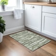 thumbnail image 1 of Addison Rugs Chantille Indoor/Outdoor Transitional Stripes Olive Washable Rectangle Rug, 1'8" x 2'6", 1 of 6