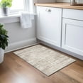 thumbnail image 1 of Addison Rugs Chantille Indoor/Outdoor Transitional Stripes Taupe Washable Rectangle Rug, 1'8" x 2'6", 1 of 6