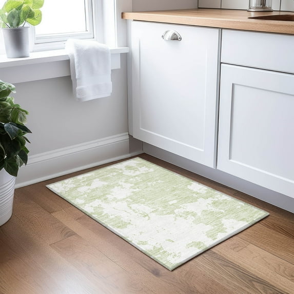 Addison Rugs Chantille Indoor/Outdoor Transitional Modern Aloe Washable Rectangle Rug, 1'8" x 2'6"