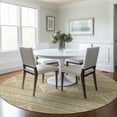 thumbnail image 1 of Addison Rugs Chantille Indoor/Outdoor Transitional Southwest Gold Washable Round Rug, 8' x 8', 1 of 6