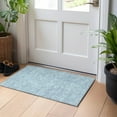 thumbnail image 1 of Addison Rugs Chantille Indoor/Outdoor Transitional Arrows Teal Washable Rectangle Rug, 1'8" x 2'6", 1 of 6