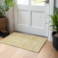 thumbnail image 1 of Addison Rugs Chantille Indoor/Outdoor Transitional Geometric Gold Washable Rectangle Rug, 1'8" x 2'6", 1 of 6