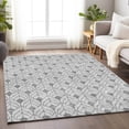thumbnail image 1 of Addison Rugs Chantille Indoor/Outdoor Transitional Geometric Silver Washable Rectangle Rug, 3' x 5', 1 of 6
