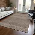 thumbnail image 1 of Addison Rugs Chantille Indoor/Outdoor Transitional Stripes Brown Washable Rectangle Rug, 8' x 10', 1 of 6