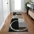 thumbnail image 1 of Addison Rugs Chantille Indoor/Outdoor Transitional Geometric Pewter Washable Runner Rug, 2'3" x 7'6", 1 of 6