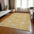 thumbnail image 1 of Addison Rugs Chantille Indoor/Outdoor Transitional Geometric Gold Washable Rectangle Rug, 8' x 10', 1 of 6