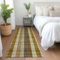 thumbnail image 1 of Addison Rugs Chantille Indoor/Outdoor Transitional Plaid Wheat Washable Runner Rug, 2'3" x 7'6", 1 of 6