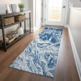 thumbnail image 1 of Addison Rugs Chantille Indoor/Outdoor Transitional Abstract Navy Washable Runner Rug, 2'3" x 7'6", 1 of 6
