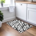 thumbnail image 1 of Addison Rugs Chantille Indoor/Outdoor Transitional Abstract Black Washable Rectangle Rug, 1'8" x 2'6", 1 of 6
