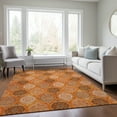 thumbnail image 1 of Addison Rugs Chantille Indoor/Outdoor Transitional Modern Orange Washable Rectangle Rug, 2'6" x 3'10", 1 of 6