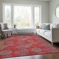 thumbnail image 1 of Addison Rugs Chantille Indoor/Outdoor Transitional Circles Red Washable Rectangle Rug, 5' x 7'6", 1 of 6