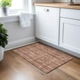 thumbnail image 1 of Addison Rugs Chantille Indoor/Outdoor Transitional Stripes Blush Washable Rectangle Rug, 1'8" x 2'6", 1 of 6