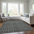 thumbnail image 1 of Addison Rugs Chantille Indoor/Outdoor Transitional Stripes Gray Washable Rectangle Rug, 3' x 5', 1 of 6
