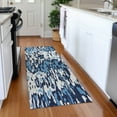 thumbnail image 1 of Addison Rugs Chantille Indoor/Outdoor Transitional Stripes Blue Washable Runner Rug, 2'3" x 7'6", 1 of 6
