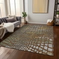 thumbnail image 1 of Addison Rugs Chantille Indoor/Outdoor Transitional Squares Paprika Washable Rectangle Rug, 3' x 5', 1 of 6