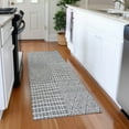 thumbnail image 1 of Addison Rugs Chantille Indoor/Outdoor Transitional Geometric Gray Washable Runner Rug, 2'3" x 7'6", 1 of 6