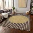 thumbnail image 1 of Addison Rugs Chantille Indoor/Outdoor Transitional Stripes Brown Washable Rectangle Rug, 8' x 10', 1 of 6