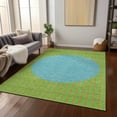thumbnail image 1 of Addison Rugs Chantille Indoor/Outdoor Transitional Stripes Lime Washable Rectangle Rug, 5' x 7'6", 1 of 6