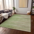 thumbnail image 1 of Addison Rugs Chantille Indoor/Outdoor Transitional Stripes Green Washable Rectangle Rug, 3' x 5', 1 of 6
