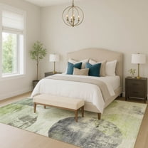 Addison Rugs Chantille Indoor/Outdoor Contemporary Abstract Aloe Machine Washable Rectangle Rug, 10' x 14'