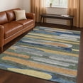 thumbnail image 1 of Addison Rugs Chantille Indoor/Outdoor Contemporary Abstract Basil Machine Washable Rectangle Rug, 5' x 7'6", 1 of 8
