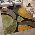 thumbnail image 1 of Addison Rugs Chantille Indoor/Outdoor Contemporary Abstract Black Machine Washable Rectangle Rug, 5' x 7'6", 1 of 8